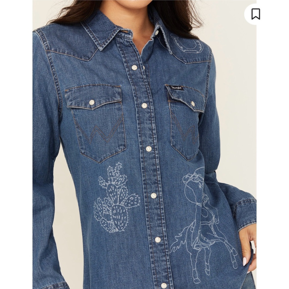 Wrangler denim shirt